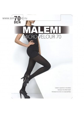 Колготки женские MALEMI Micro Velour 70 цвет чёрный