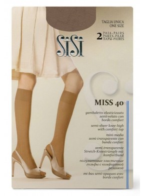 Гольфы Sisi MISS 40 den daino 2 пары